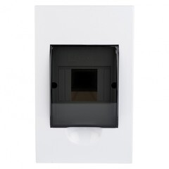 Щит распределительный встраиваемый EKF PROxima ЩРВ-П-4 пластиковый IP41 221х136х90 мм 4 модуля прозрачная дверь - фото 2