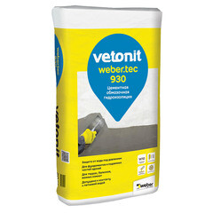 Гидроизоляция цементная Weber Vetonit Weber.tec 930 20 кг