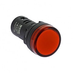 Изображение товара Лампа сигнальная EKF PROxima AD16-16HS 24 В IP54 пластиковая красная (ledm-ad16-24-r)