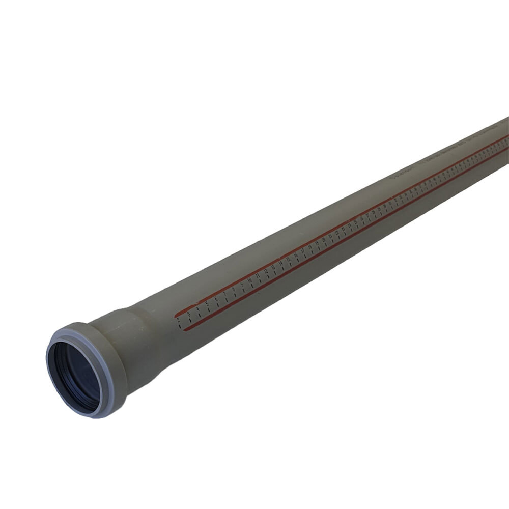 Изображение товара Труба канализационная Ostendorf HTEM d50x1000 мм пластиковая для внутренней канализации (112040)