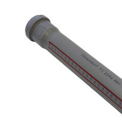 Труба канализационная Ostendorf HTEM d50x1500 мм пластиковая для внутренней канализации (112050) - фото 3