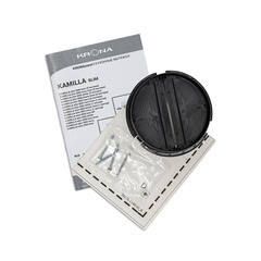 Кухонная вытяжка встраиваемая Krona Kamilla slim 500 Inox/Inox 60 см нержавеющая сталь - фото 6