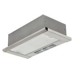 Изображение товара Кухонная вытяжка встраиваемая Krona Kamilla slim 600 Inox/Inox (1 мотор) 60 см нержавеющая сталь