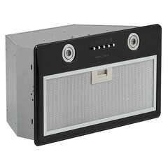 Кухонная вытяжка встраиваемая Krona Runa 600 Black PB 60 см черная - фото 1