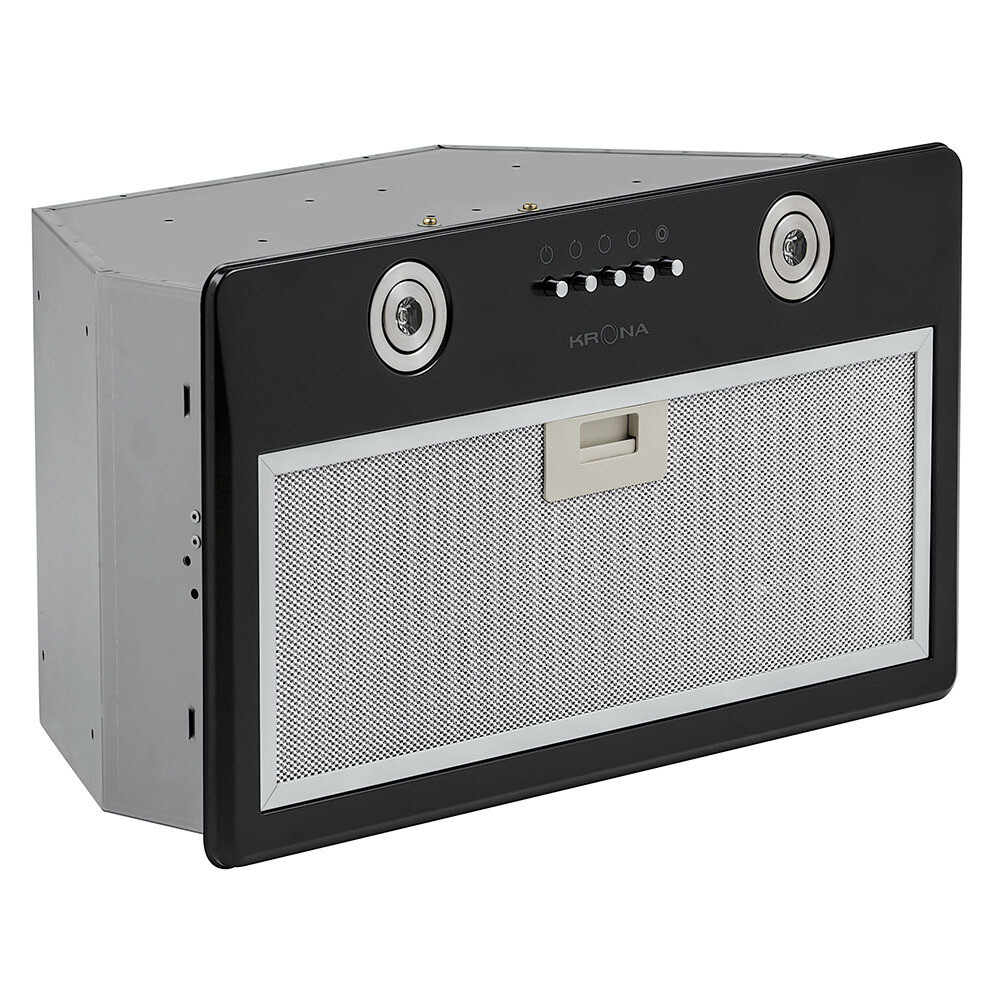 Изображение товара Кухонная вытяжка встраиваемая Krona Runa 600 Black PB 60 см черная Изображение товара Кухонная вытяжка встраиваемая Krona Runa 600 Black PB 60 см черная