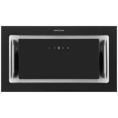 Кухонная вытяжка встраиваемая Krona Selina 600 Glass Black S 60 см черная - фото 15