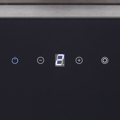 Кухонная вытяжка встраиваемая Krona Selina 600 Glass Black S 60 см черная - фото 8