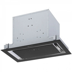 Кухонная вытяжка встраиваемая Krona Selina 600 Glass Black S 60 см черная - фото 1