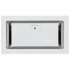 Кухонная вытяжка встраиваемая Krona Selina 600 Glass White S 60 см белая - фото 12