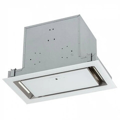 Кухонная вытяжка встраиваемая Krona Selina 600 Glass White S 60 см белая - фото 1