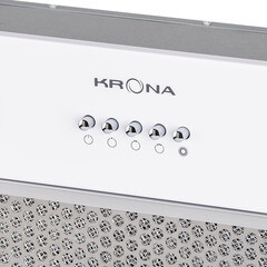 Кухонная вытяжка встраиваемая Krona Selina 600 White PB 90 см белая - фото 5