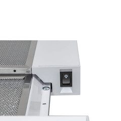 Кухонная вытяжка встраиваемая Krona Una 600 White PB 60 см белая - фото 4