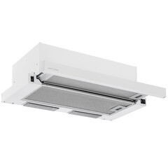 Кухонная вытяжка встраиваемая Krona Vendy 600 White (1 мотор) 60 см белая - фото 1