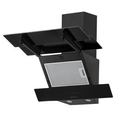 Кухонная вытяжка наклонная Krona Aurora 600 Black S 60 см черная - фото 6