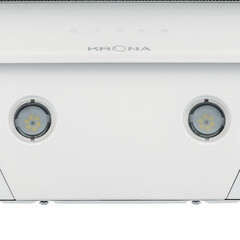 Кухонная вытяжка наклонная Krona Aurora 600 White S 60 см белая - фото 6
