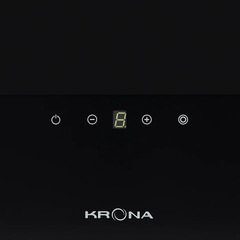 Кухонная вытяжка наклонная Krona Domenika 600 Black S 60 см черная - фото 11