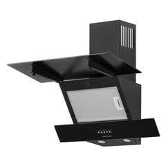 Кухонная вытяжка наклонная Krona Erica 600 Black PB 60 см черная - фото 6