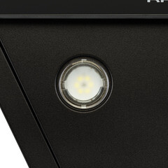 Кухонная вытяжка наклонная Krona Erica 600 Black PB 60 см черная - фото 4