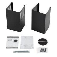 Кухонная вытяжка наклонная Krona Erica 600 Black PB 60 см черная - фото 3