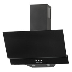 Кухонная вытяжка наклонная Krona Erica 600 Black PB 60 см черная - фото 1