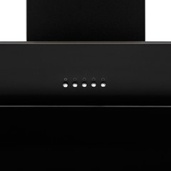 Кухонная вытяжка наклонная Krona Ester 600 Black PB 60 см черная - фото 3