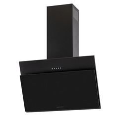 Кухонная вытяжка наклонная Krona Ester 600 Black PB 60 см черная - фото 1