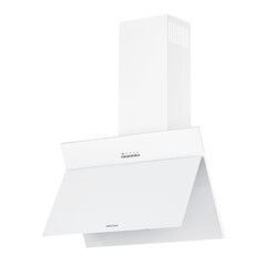 Кухонная вытяжка наклонная Krona Ester 600 White PB 60 см белая - фото 6