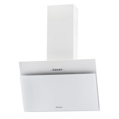 Кухонная вытяжка наклонная Krona Ester 600 White PB 60 см белая - фото 1