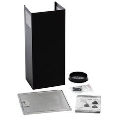 Кухонная вытяжка наклонная Krona Freya 600 Black PB 60 см черная - фото 3