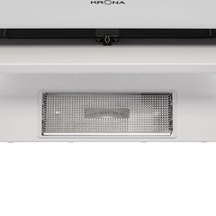 Кухонная вытяжка наклонная Krona Freya 600 White PB 60 см белая - фото 4