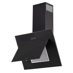 Кухонная вытяжка наклонная Krona Freya 600 Black PB 60 см черная - фото 6