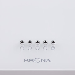 Кухонная вытяжка наклонная Krona Gabriele 600 White PB 60 см белая - фото 5