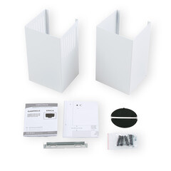 Кухонная вытяжка наклонная Krona Gabriele 600 White PB 60 см белая - фото 4