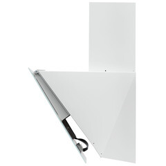 Кухонная вытяжка наклонная Krona Gabriele 600 White S 60 см белая - фото 11