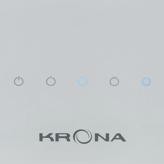 Кухонная вытяжка наклонная Krona Gabriele 600 White S 60 см белая - фото 10