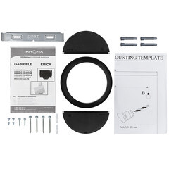 Кухонная вытяжка наклонная Krona Gabriele 600 White S 60 см белая - фото 6