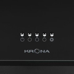 Кухонная вытяжка наклонная Krona Gabriele 500 Black PB 50 см черная - фото 6