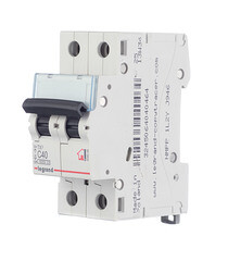 Автоматический выключатель модульный Legrand TX3 2P 40А тип C 6 кА 230/400 В (404046) - фото 7