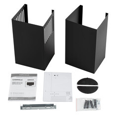 Кухонная вытяжка наклонная Krona Gabriele 500 Black PB 50 см черная - фото 3