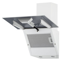 Кухонная вытяжка наклонная Krona Gabriele 500 White PB 50 см белая - фото 11