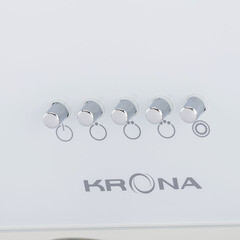 Кухонная вытяжка наклонная Krona Gabriele 500 White PB 50 см белая - фото 9