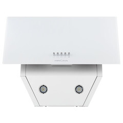 Кухонная вытяжка наклонная Krona Gabriele 500 White PB 50 см белая - фото 2