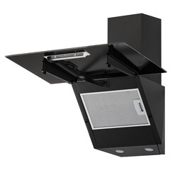 Кухонная вытяжка наклонная Krona Helga 600 Black S 60 см черная - фото 6