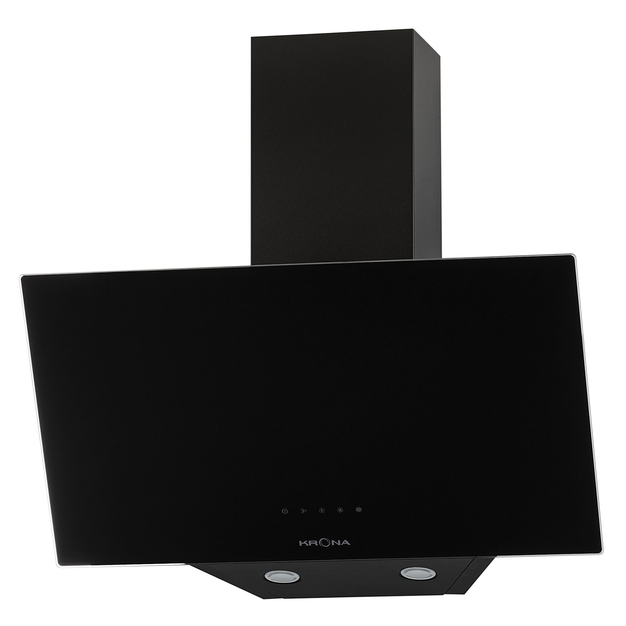 Изображение товара Кухонная вытяжка наклонная Krona Helga 600 Black S 60 см черная