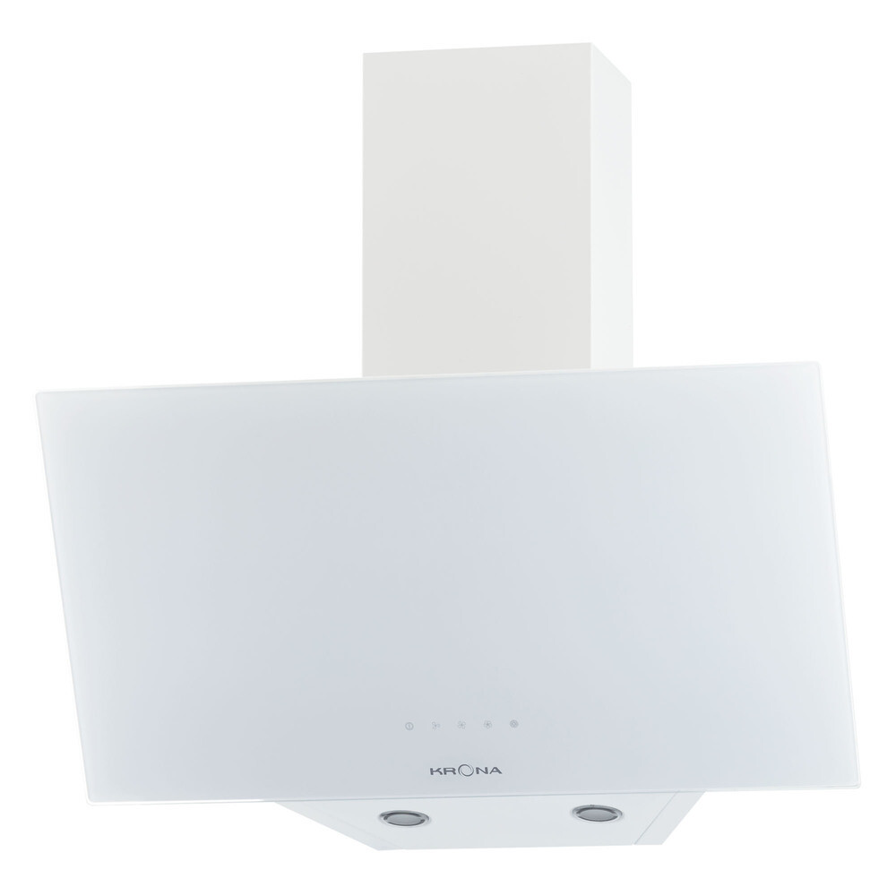 Изображение товара Вытяжка Krona Helga 600 White S наклонная 60 см Белая Изображение товара Вытяжка Krona Helga 600 White S наклонная 60 см Белая