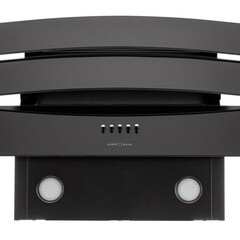 Кухонная вытяжка наклонная Krona Inga 600 Black push button 60 см черная - фото 5