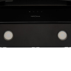 Кухонная вытяжка наклонная Krona Inga 600 Black sensor 60 см черная - фото 4