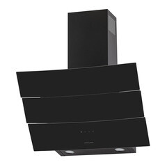 Кухонная вытяжка наклонная Krona Inga 600 Black sensor 60 см черная - фото 1