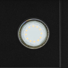 Кухонная вытяжка наклонная Krona Inga 600 Inox/Black push button 60 см черная/нержавеющая сталь - фото 5