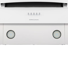 Кухонная вытяжка наклонная Krona Inga 600 White push button 60 см белая - фото 2